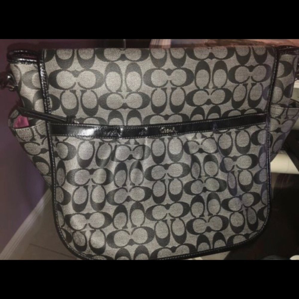 Authentic Coach Diaper Bag